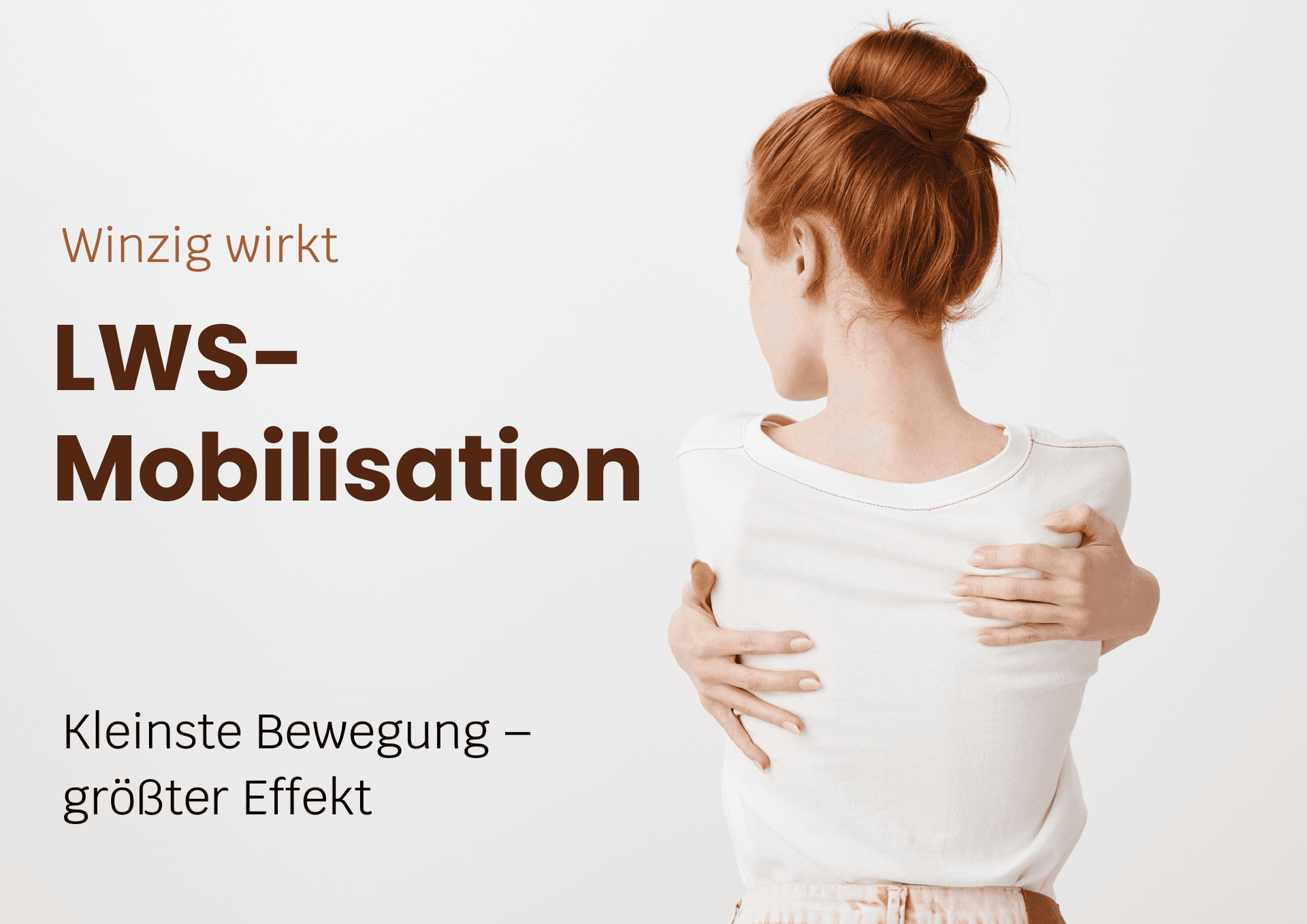 Übung: LWS mit Mikrobewegungen mobilisieren