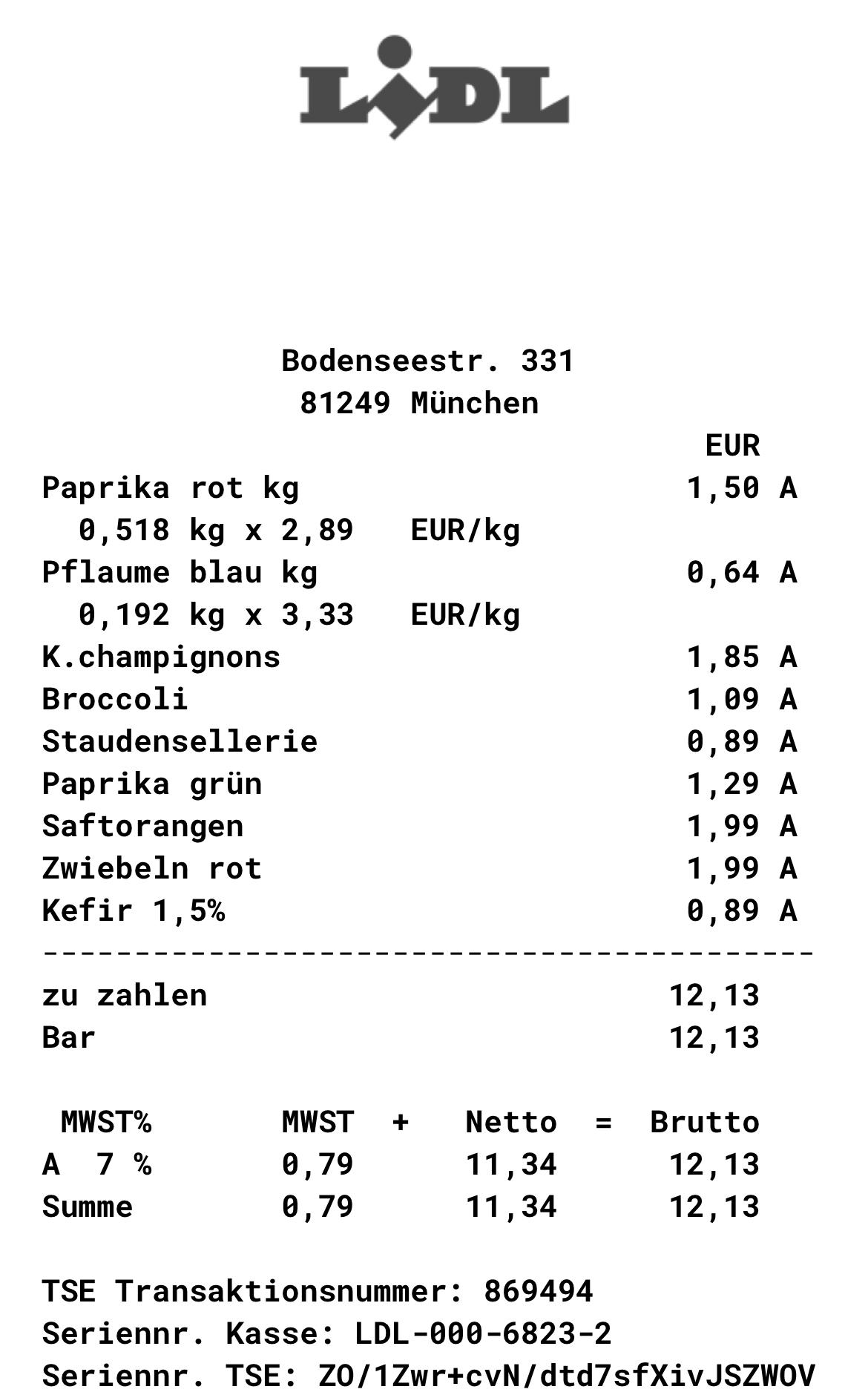 Dein Einkauf für Zuhause 